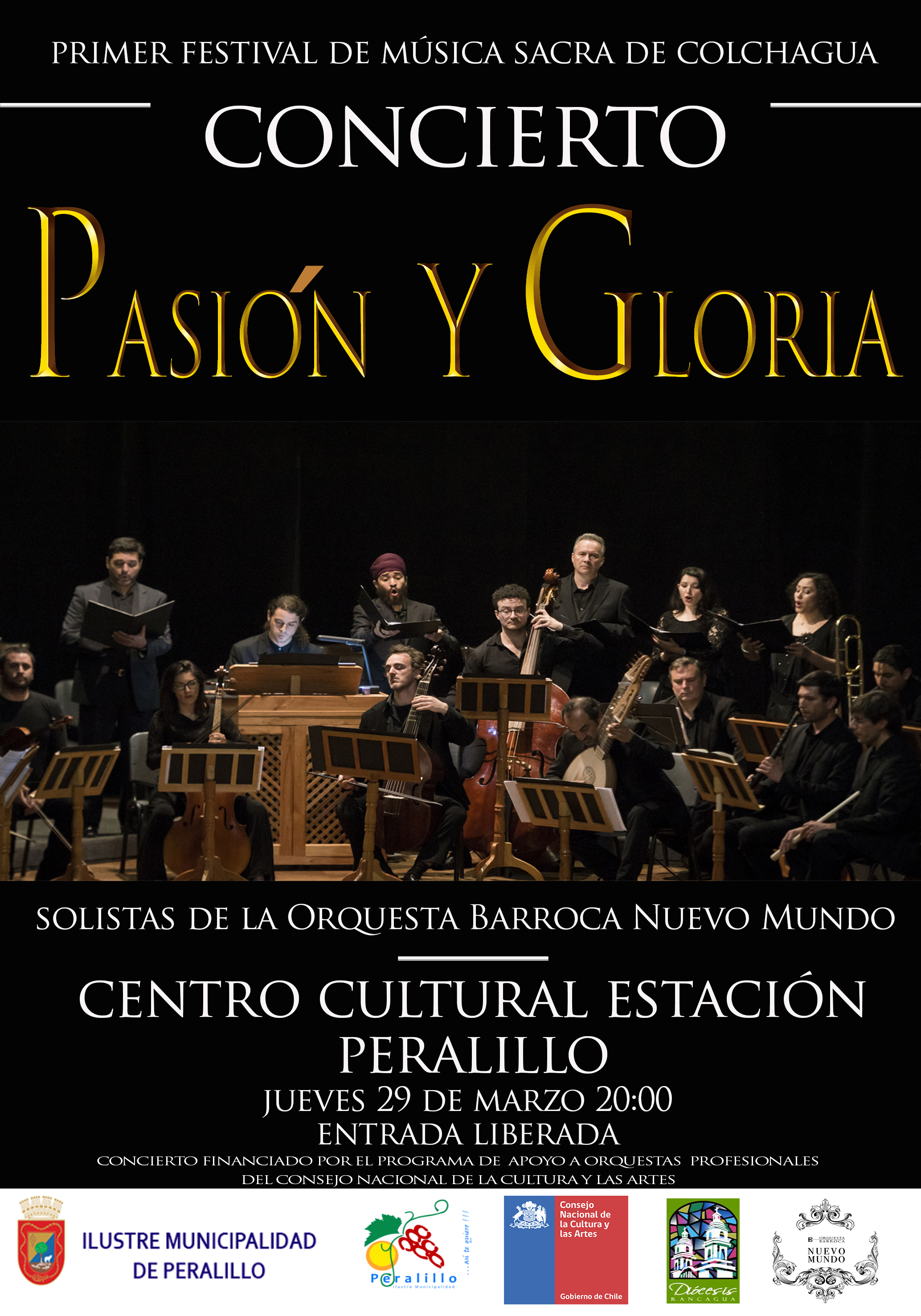 concierto pasion y gloria Peralillo